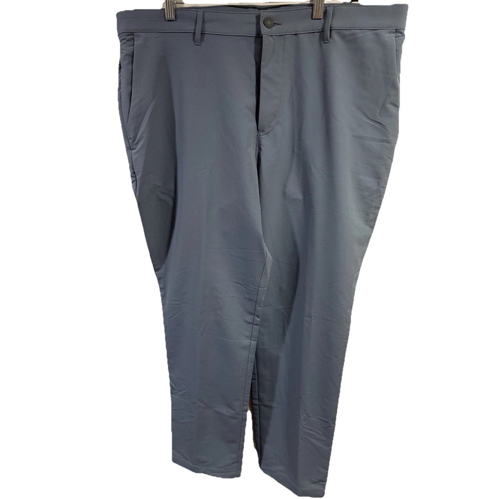 Banana Republic Flat Front Pant 40x30 Men's Performance Stretch Slim Bue NEW 230